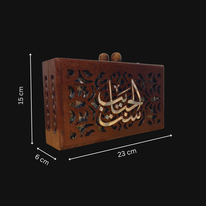 Mother – Clutch de Lujo Damascena con Nácar y Brocado Interior