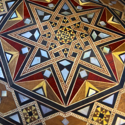 Artisan Damascene Mosaic Box – Mother of Pearl & Timeless Craftsmanship