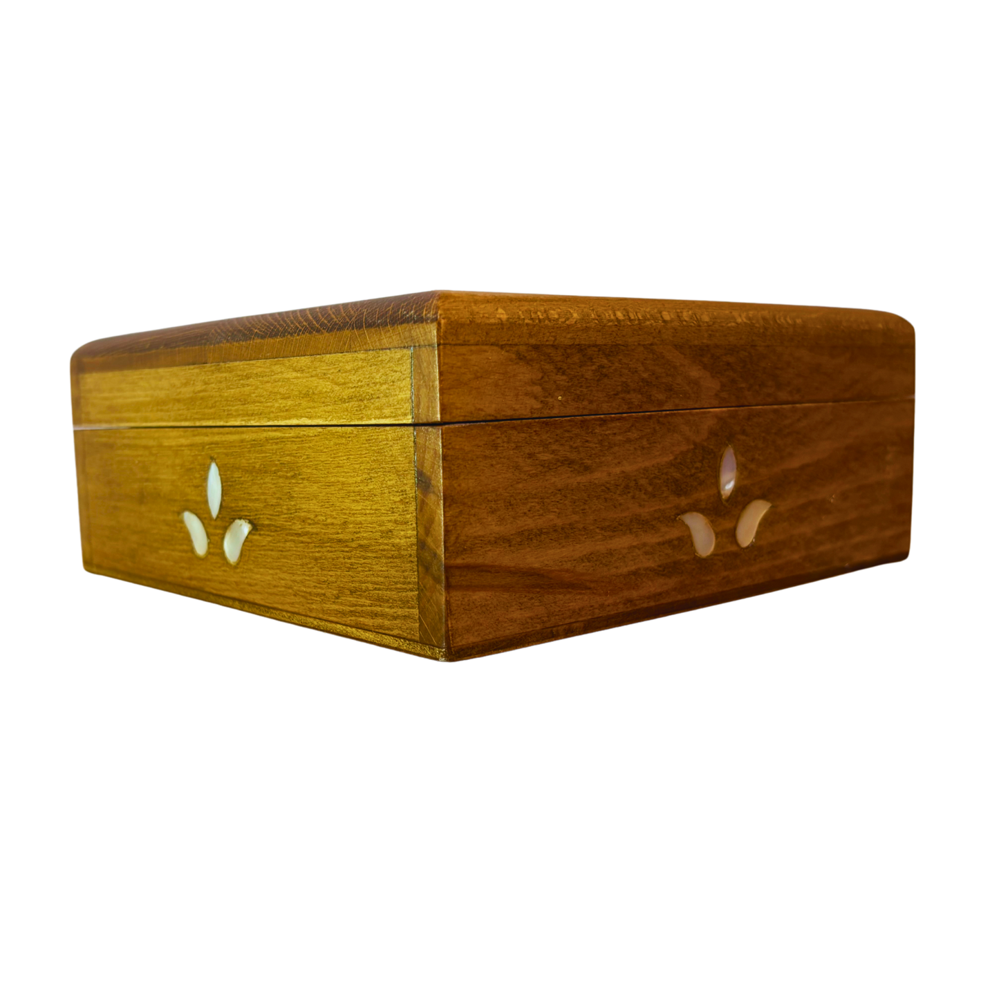 Caja Damasquina de Lujo Hecha a Mano – Nácar y Elegancia de Terciopelo