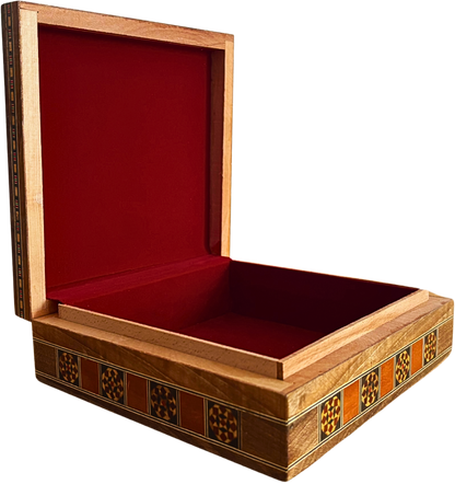 Damaszener Mosaikbox – Handgefertigte Kunst für Schmuck & Andenken